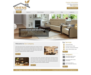 Web Design by saroshdurrani for B. O. Style | Design: #5855516