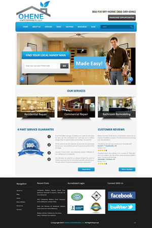Web Design by saroshdurrani for B. O. Style | Design: #5855540