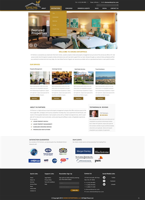 Web Design by saroshdurrani for B. O. Style | Design: #5855695