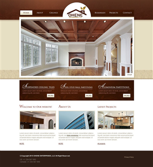 Web-Design von saroshdurrani für B. O. Style | Design #5855767