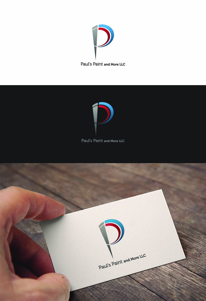 Logo Design by anto purwanto for Paul''''s Paint and More LLC | Design #6447767