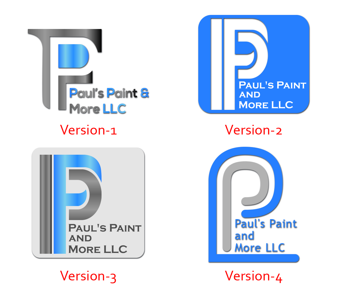 Logo Design by Your_Design for Paul''''s Paint and More LLC | Design #6451749