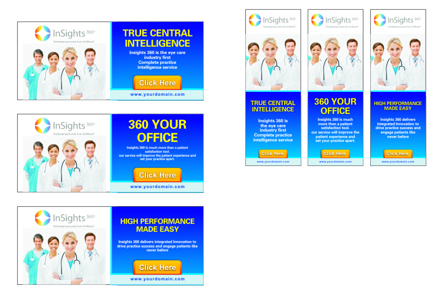 Bold Modern Communications Banner Ad Design For Blueprint By Art