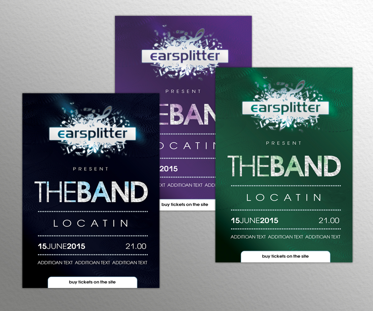 Poster Design by MilM for Earsplitter | Design #5917947