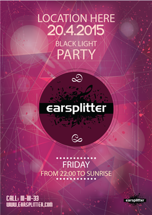 Poster Design by Abdul Latif for Earsplitter | Design: #5923787