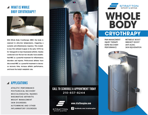 Brochure Design by Robert Marks for Stratton Sport & Spine | Design: #1608859