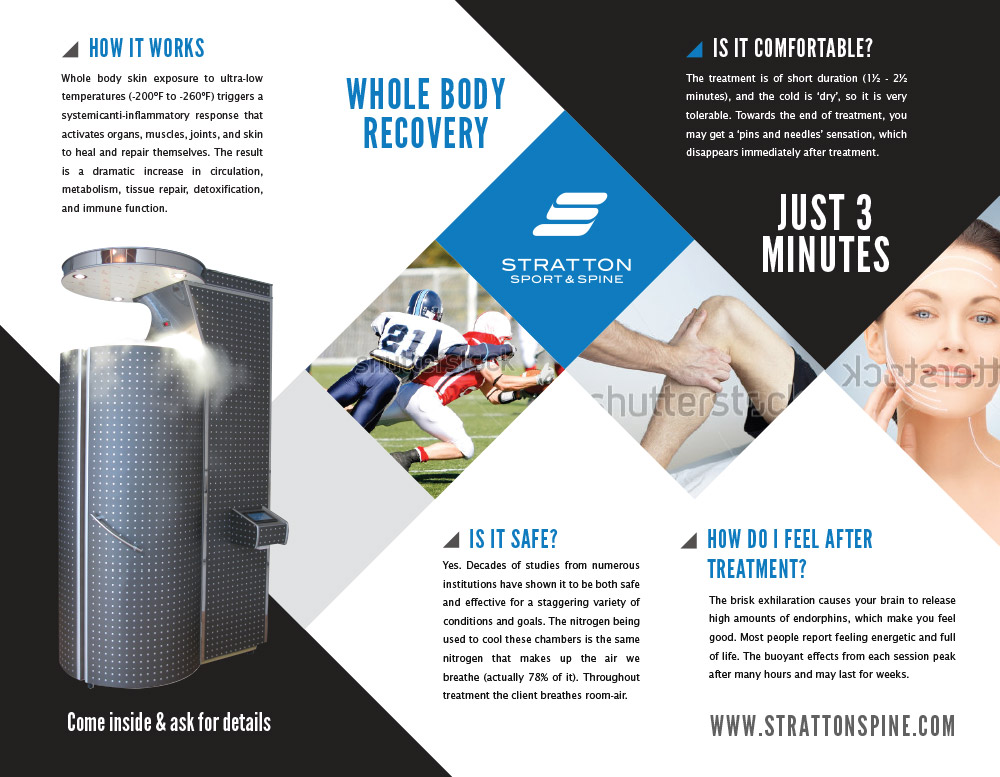 Brochure Design by Robert Marks for Stratton Sport & Spine | Design #1608860