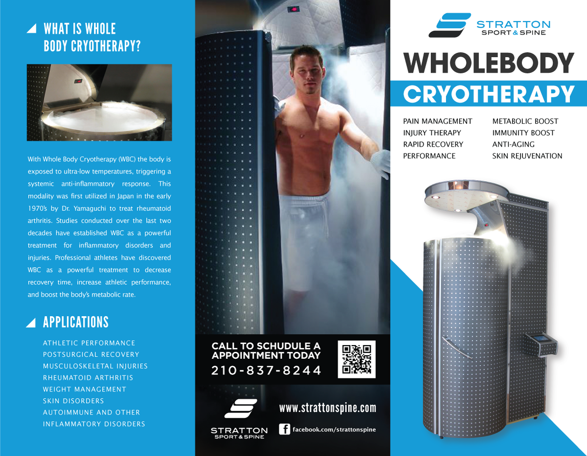 Brochure Design by Robert Marks for Stratton Sport & Spine | Design #1618312