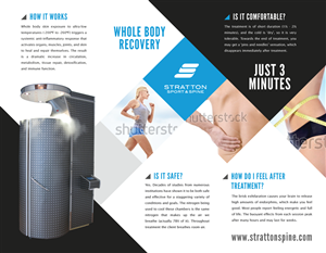 Brochure Design by Robert Marks for Stratton Sport & Spine | Design: #1618317