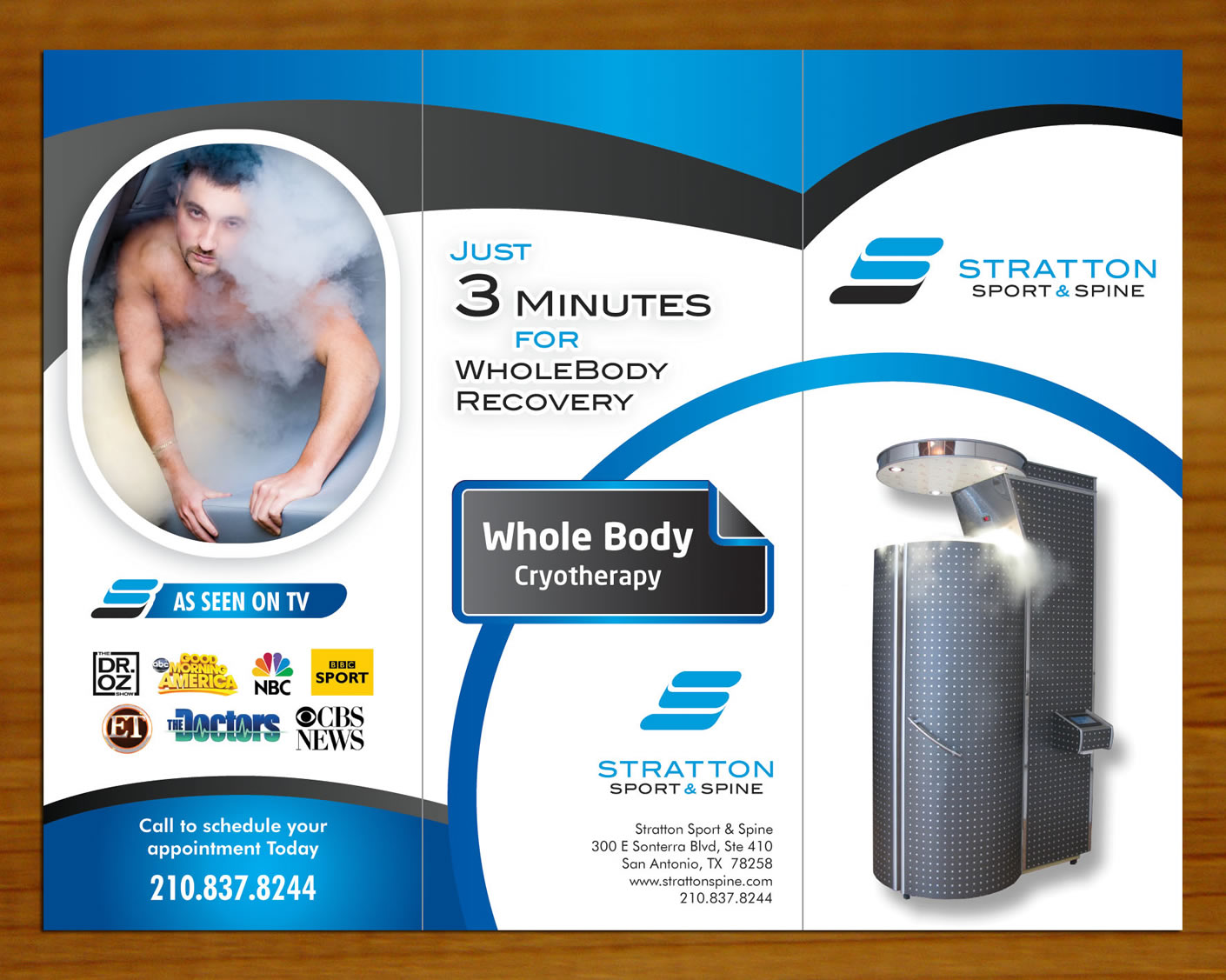 Broschüren-Design von Sbss für Stratton Sport & Spine | Design #1601961
