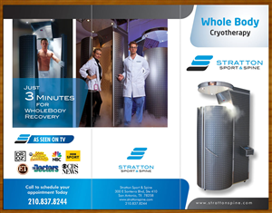 Brochure Design by Sbss for Stratton Sport & Spine | Design: #1602359
