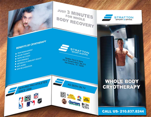 Brochure Design by Sbss for Stratton Sport & Spine | Design: #1602379