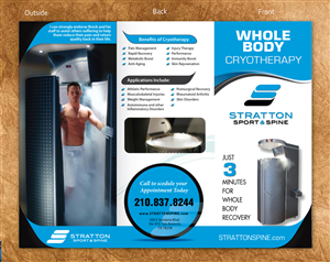 Brochure Design by Sbss for Stratton Sport & Spine | Design: #1603140