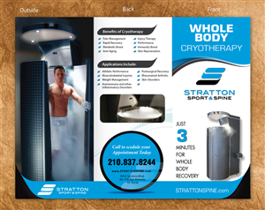 Brochure Design by Sbss for Stratton Sport & Spine | Design: #1609040