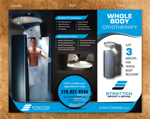 Brochure Design by Sbss for Stratton Sport & Spine | Design: #1610132