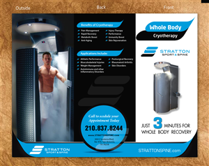 Brochure Design by Sbss for Stratton Sport & Spine | Design: #1610139