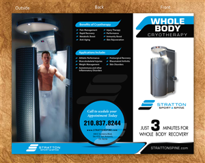 Brochure Design by Sbss for Stratton Sport & Spine | Design: #1610142