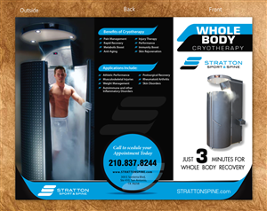 Brochure Design by Sbss for Stratton Sport & Spine | Design: #1610143