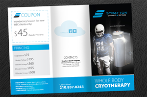 Brochure Design by Svetlin Angelov for Stratton Sport & Spine | Design: #1599550