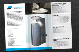 Brochure Design by Svetlin Angelov for Stratton Sport & Spine | Design: #1599551