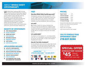 Brochure Design by EDM Graphic Design for Stratton Sport & Spine | Design: #1605288