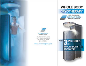 Brochure Design by EDM Graphic Design for Stratton Sport & Spine | Design #1608420