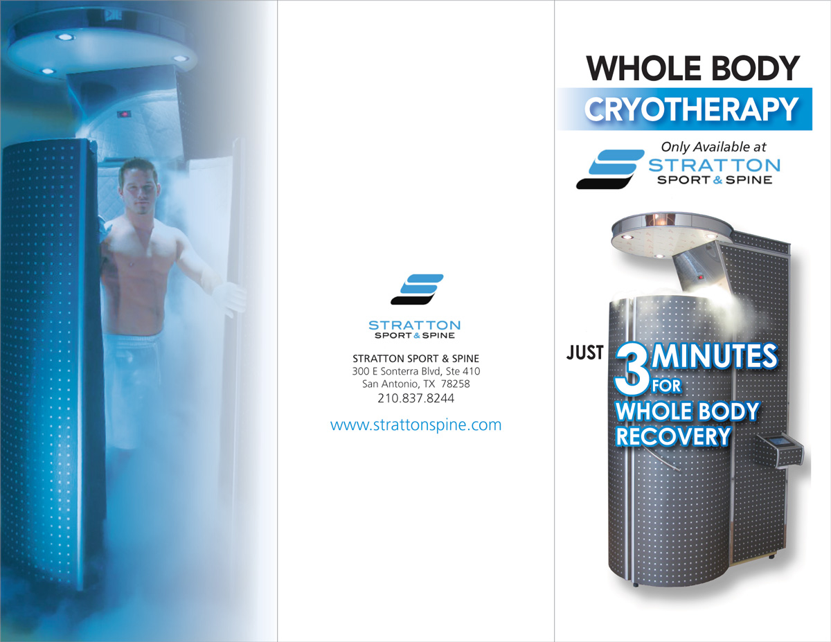 Brochure Design by EDM Graphic Design for Stratton Sport & Spine | Design #1608424