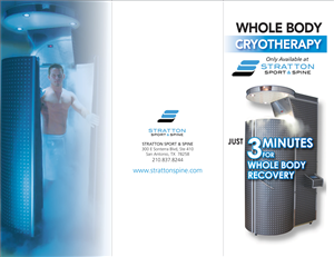 Brochure Design by EDM Graphic Design for Stratton Sport & Spine | Design: #1608424