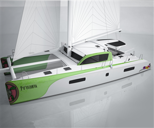 Catamaran needs graphic design with Polynesian theme | Graphic Design by Nebojsa Aleksic