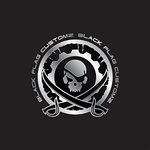 Diseño de Logo por shonecom para black flag customz | Diseño: #1600582