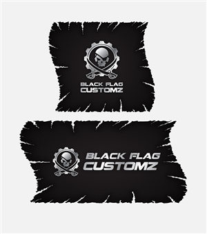 Diseño de Logo por shonecom para black flag customz | Diseño: #1602120