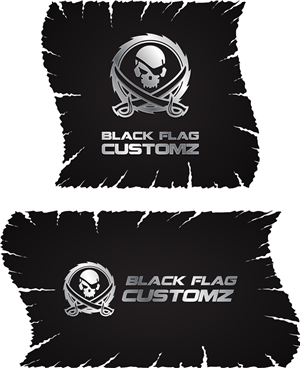 Diseño de Logo por shonecom para black flag customz | Diseño: #1615395