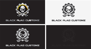Diseño de Logo por shonecom para black flag customz | Diseño: #1721411