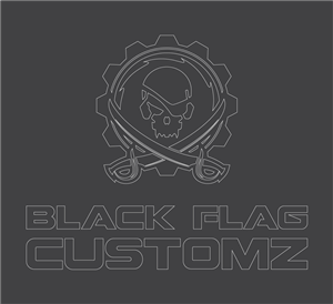 Diseño de Logo por shonecom para black flag customz | Diseño: #1725420