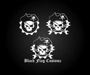 Diseño de Logo por 3E para black flag customz | Diseño: #1622131