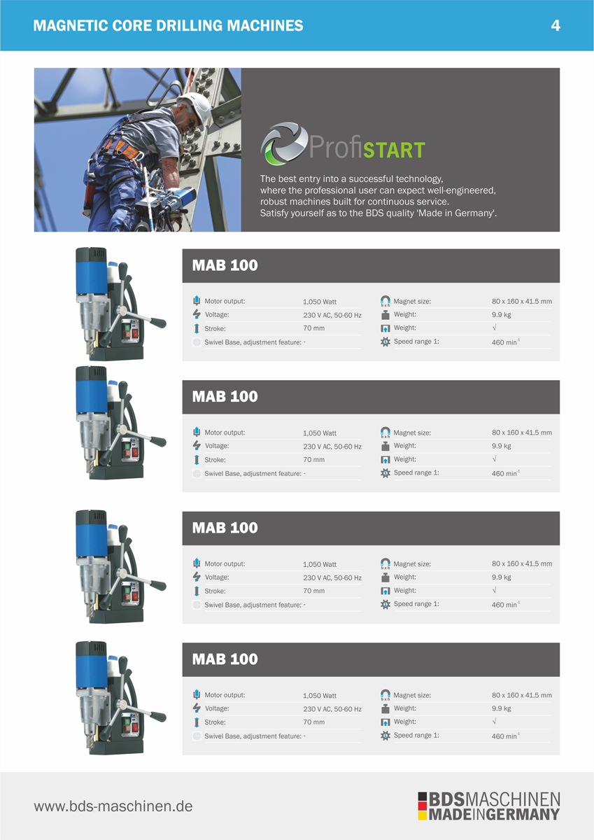 Catalogue Design by barinix for BDS Maschinen GmbH | Design #5865474