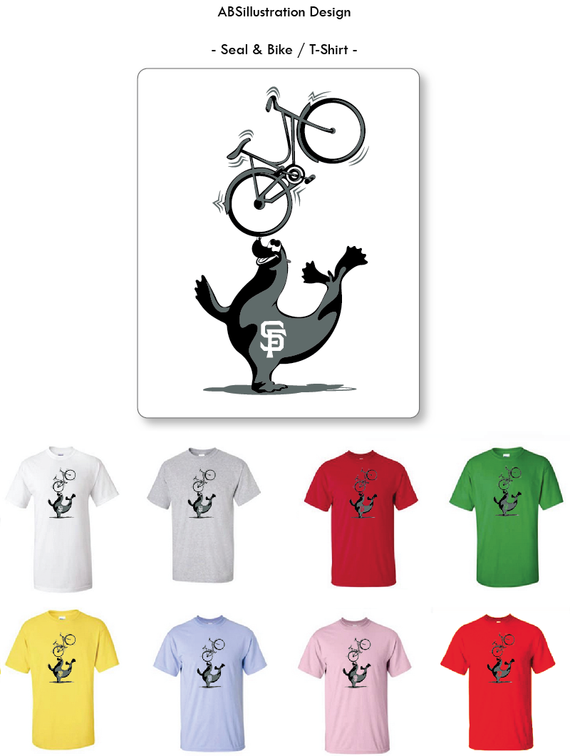 T-shirt Design by absillustration for Streets of San Francisco Bike Tours | Design #5865527