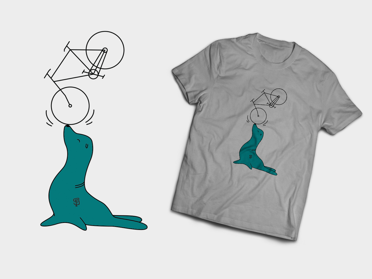 T-Shirt-Design von Loom für Streets of San Francisco Bike Tours | Design #5858965