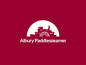 Albury Paddlesteamer  | Logo Design by bluejet