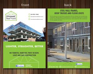 Flyer Design by Sbss for Dynamic Steel Frame | Design: #1601950
