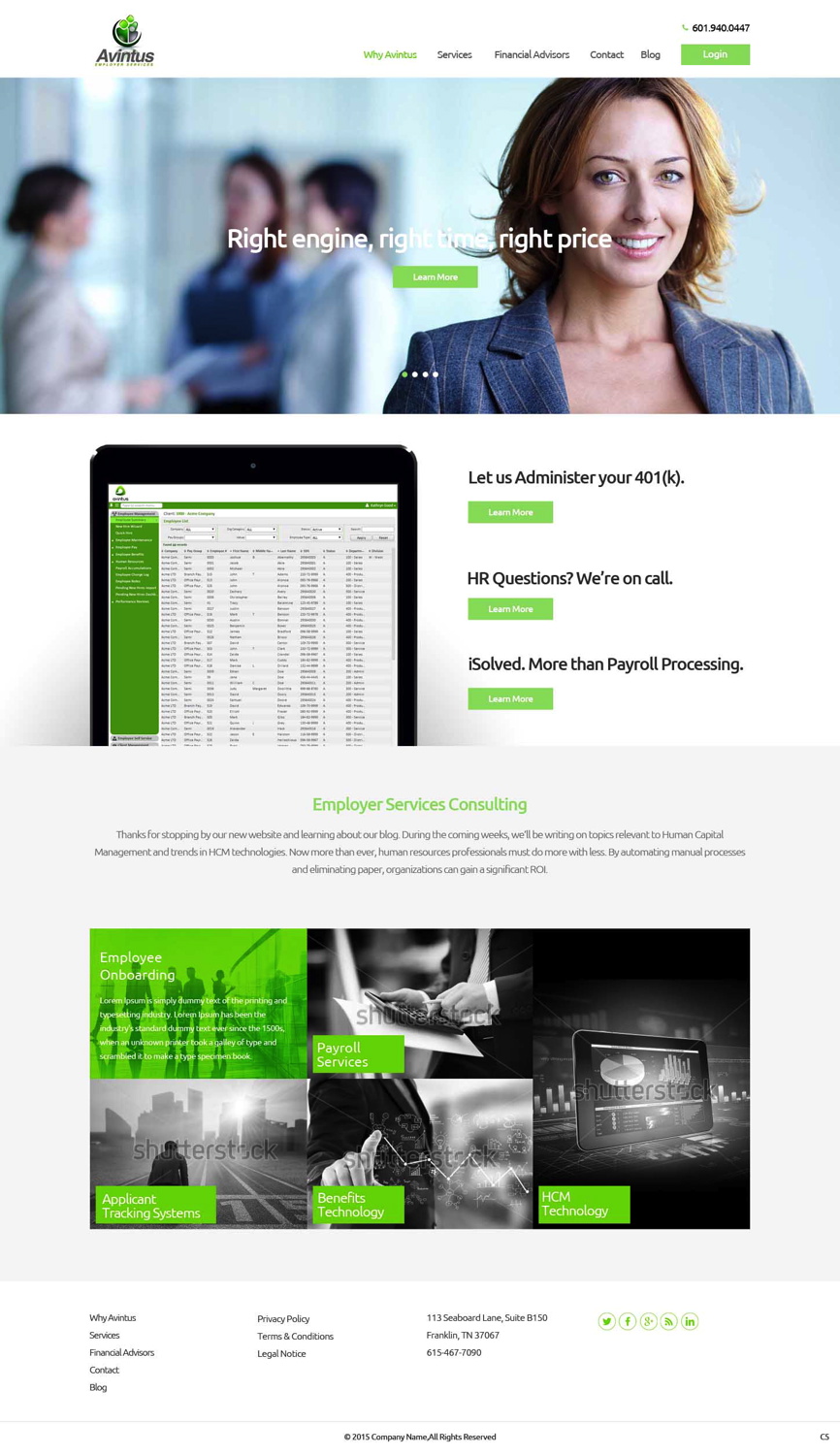 Web Design by pb for this project | Design #5881867