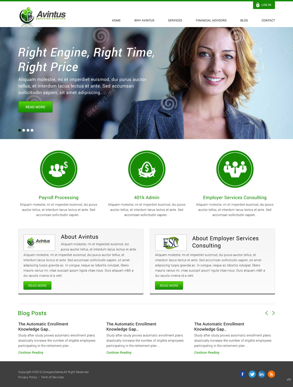 Web Design by pb for this project | Design #5881872