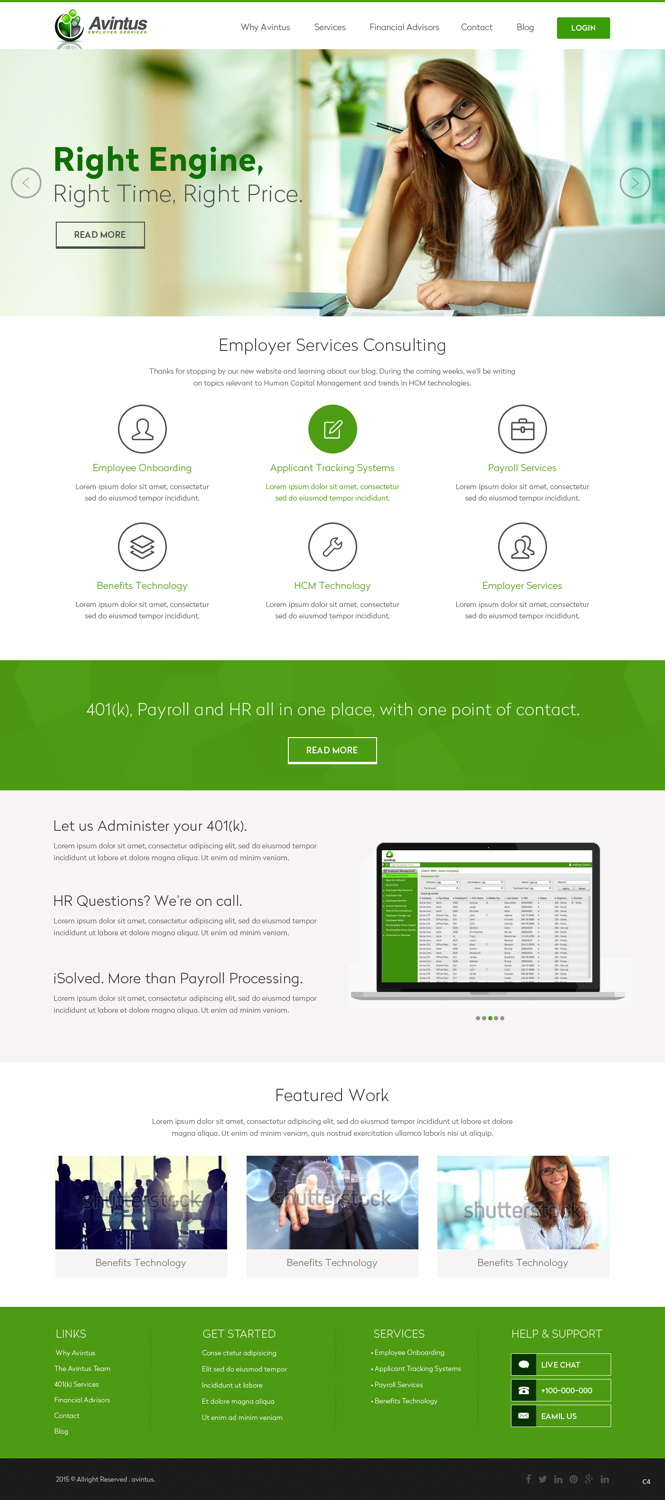 Web Design by pb for this project | Design #5881892