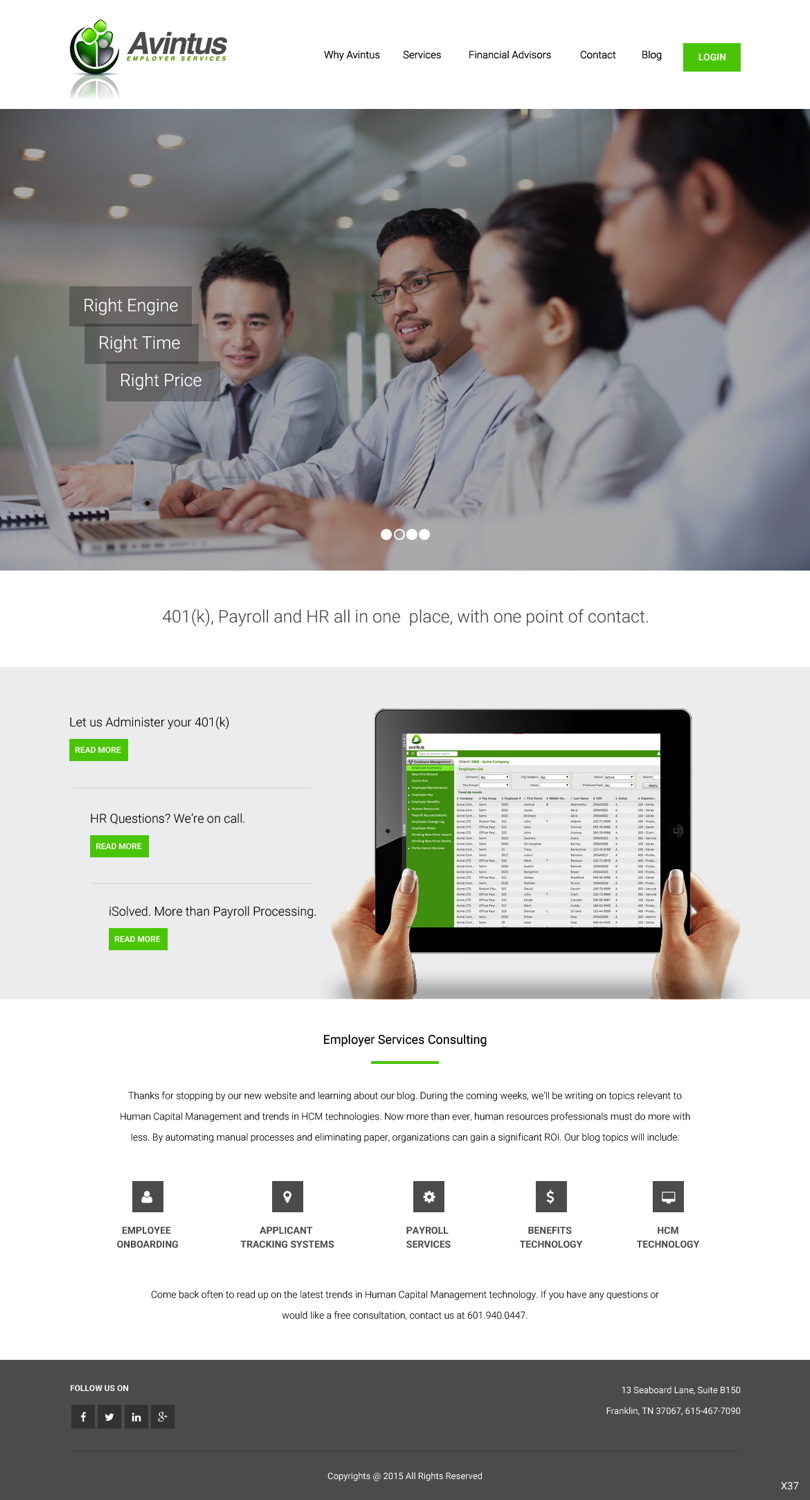 Web Design by pb for this project | Design #5881905