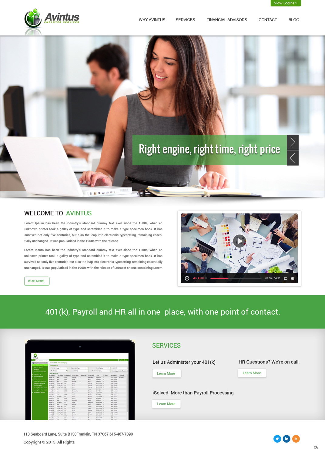 Web Design by pb for this project | Design #5881920