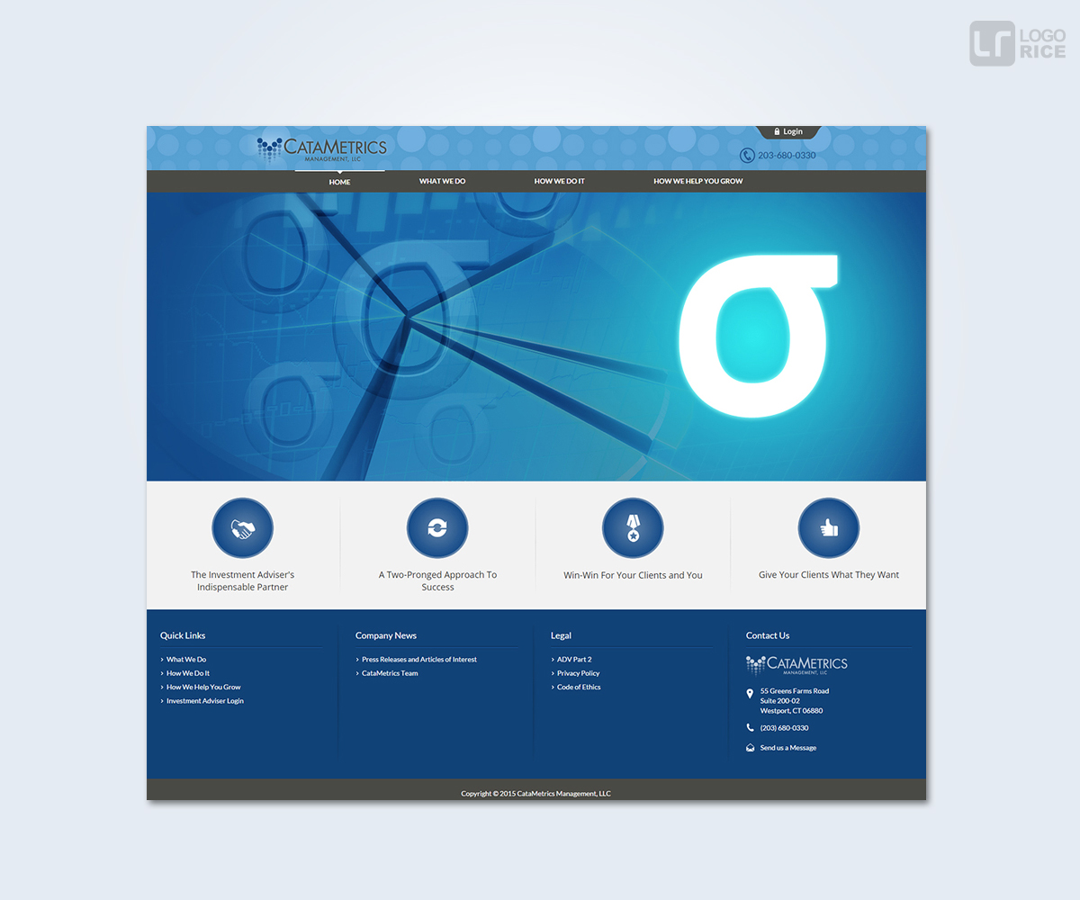Graphic Design by logorice for CataMetrics Management | Design #5873080