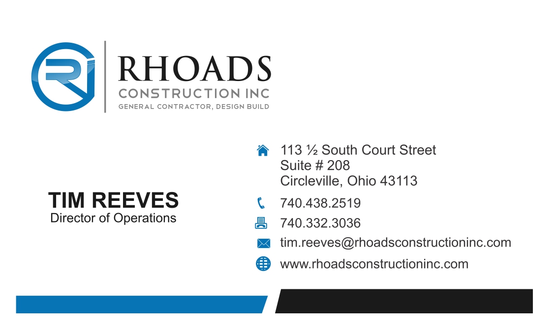 Graphic Design by Sarah Graphic for Rhoads Construction Inc.  | Design #5860098