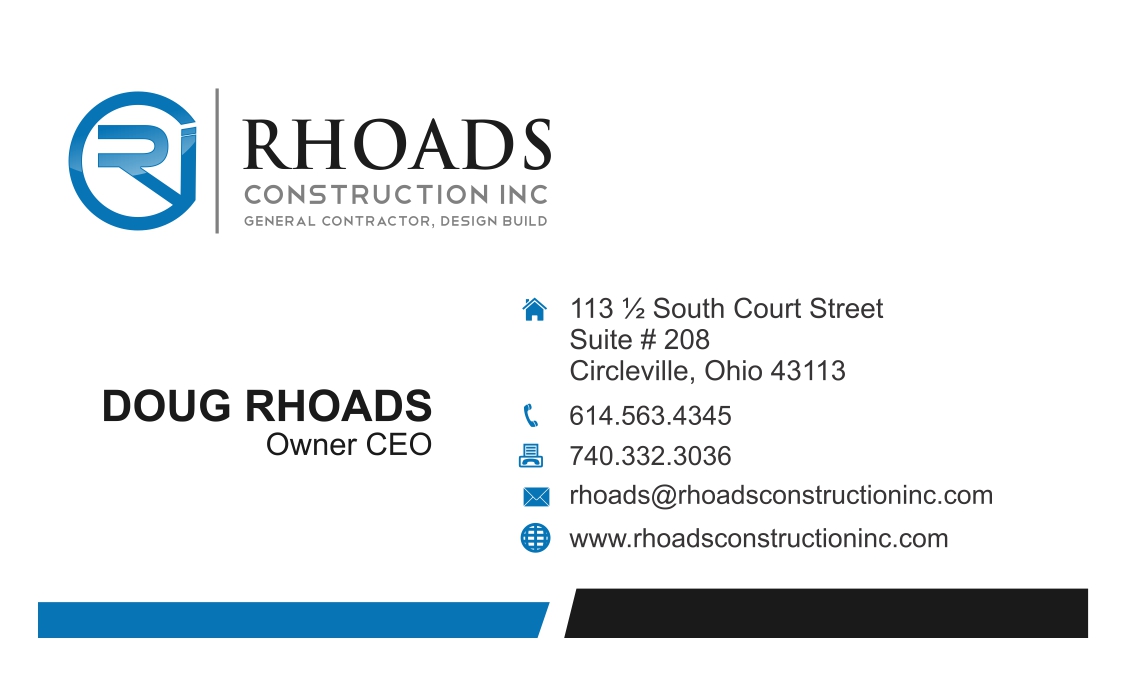 Graphic Design by Sarah Graphic for Rhoads Construction Inc.  | Design #5860113