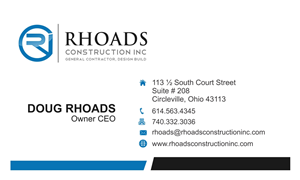 Graphic Design by Sarah Graphic for Rhoads Construction Inc.  | Design: #5860113
