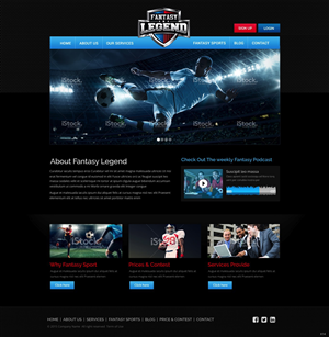 Web Design by pb for RadioLoyalty, Inc. | Design: #5887534